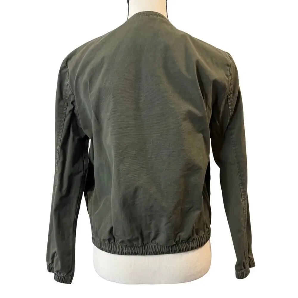 Freebird Women’s Army Green Jacket Size M